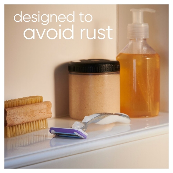 🐢2/$15 Gillette Venus Deluxe Smooth Platinum Women's Razor Handle + 1 Refill - Picture 6 of 9